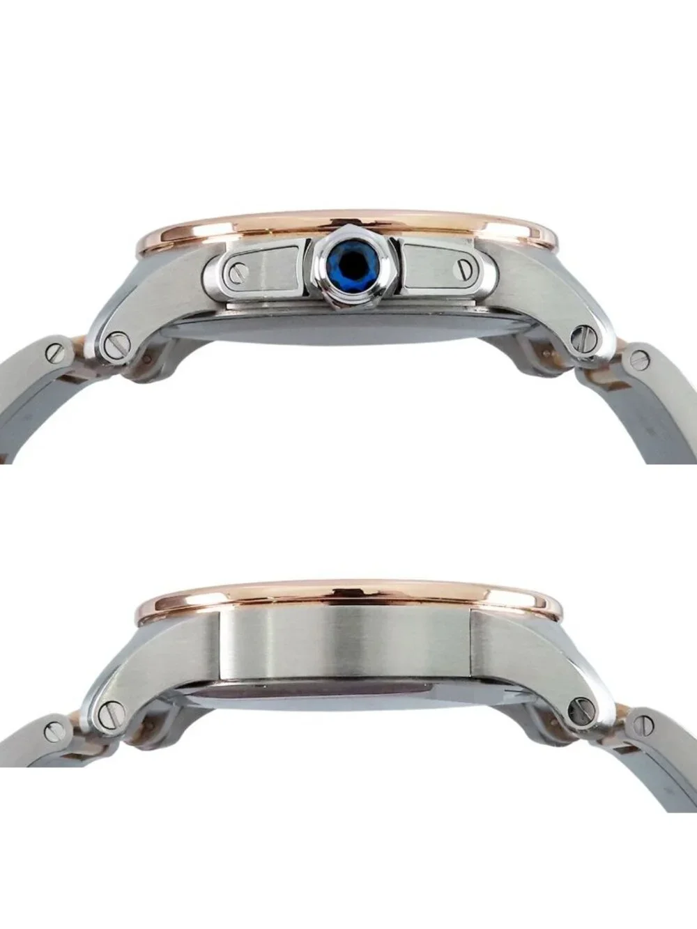 Cartier Calibre de Cartier LM Silver SS PG de Watch Automatic